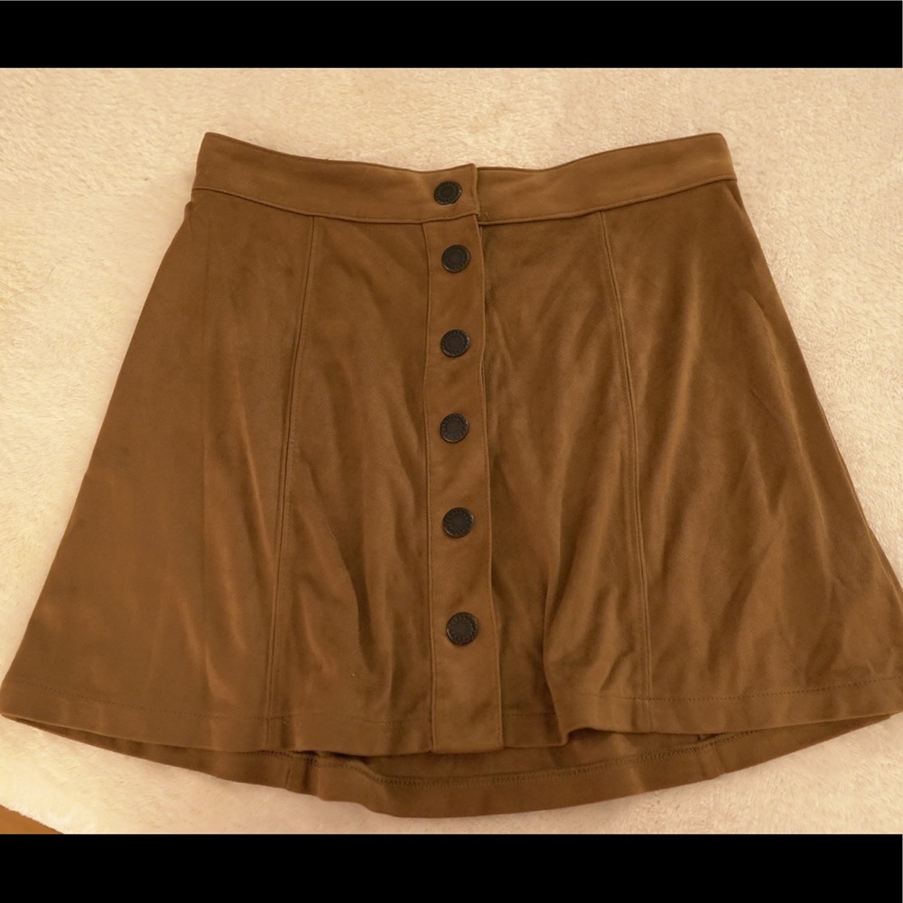 American Eagle Suede Skirt